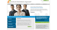 Desktop Screenshot of culturalorientations.com